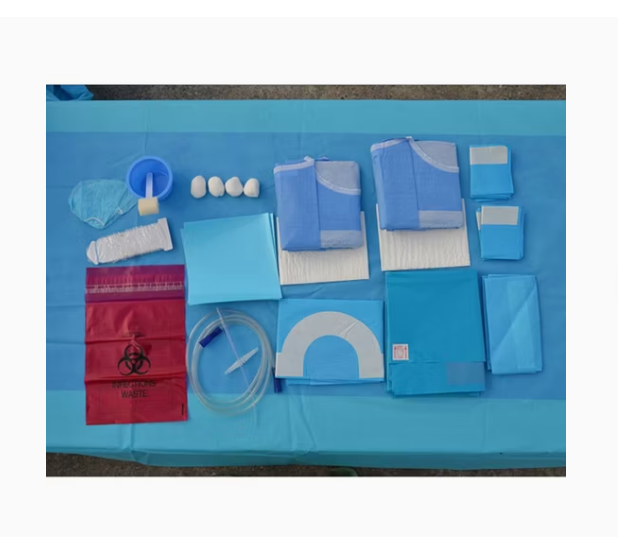 Kits quirúrgicos para cesárea
