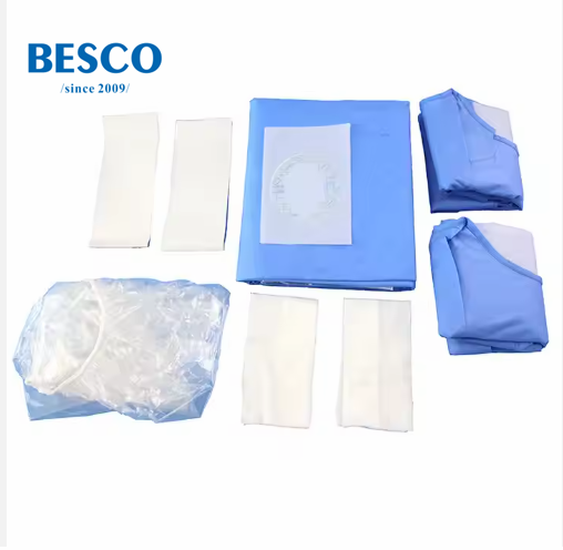 Angiography surgical packs